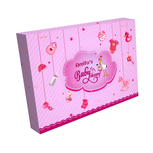 4 Compartments Standard 4 x 50 Grams Dry Fruit Gift Box | Personalize